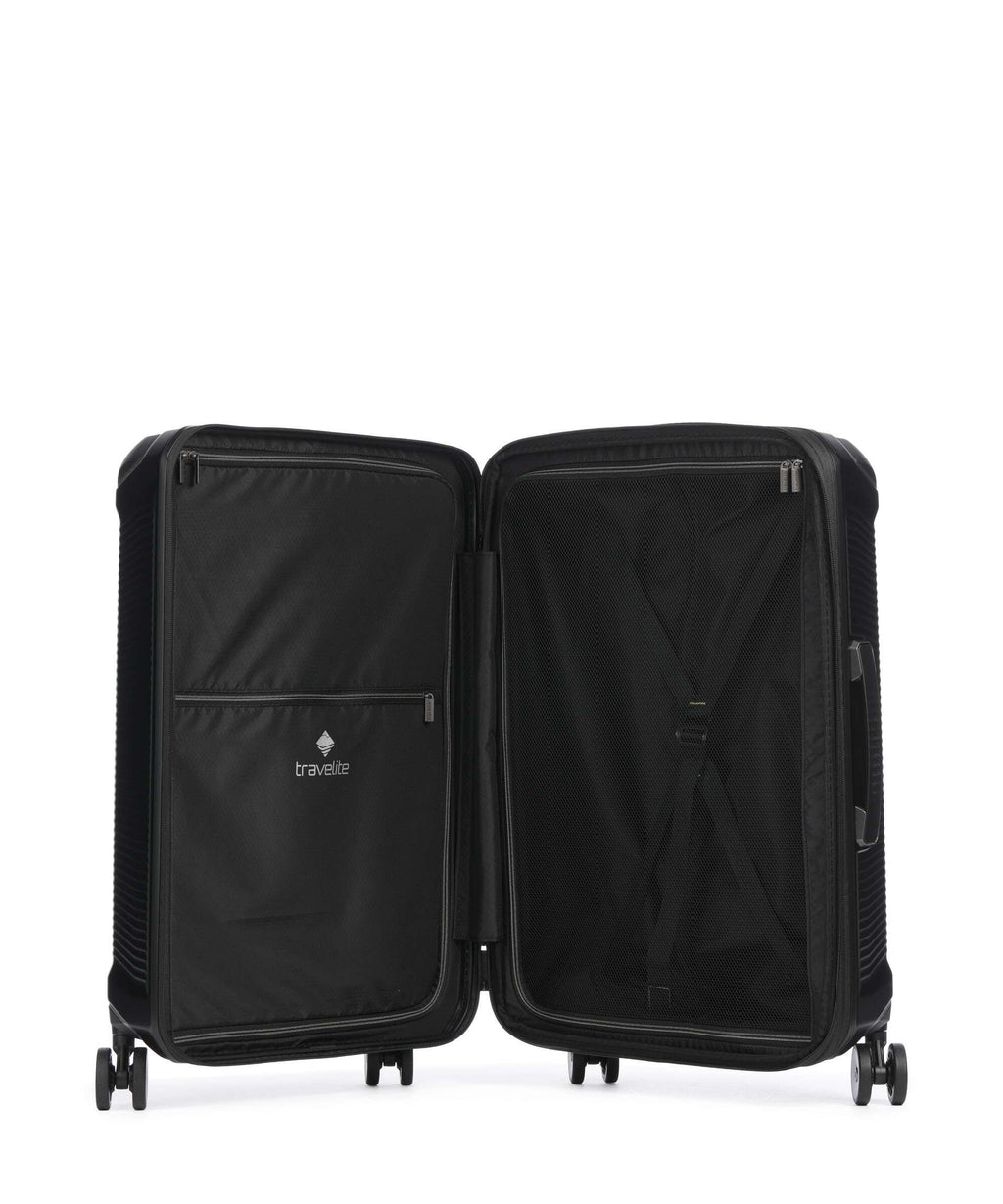 Travelite Millenium Spinner (4 wheels) black