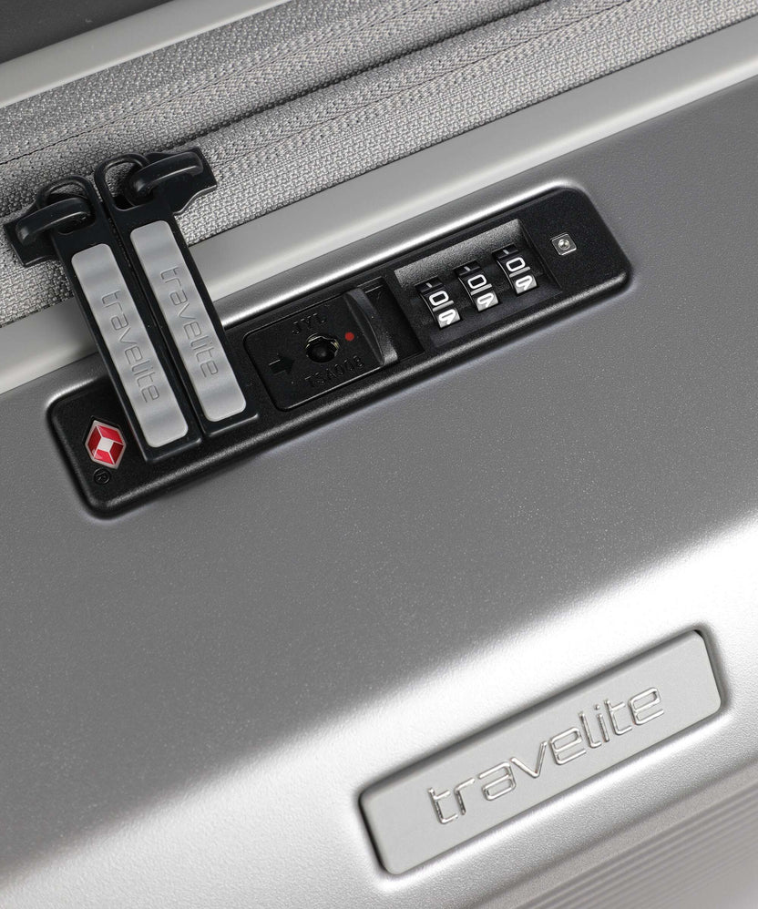 Travelite Millenium Spinner (4 wheels) silver