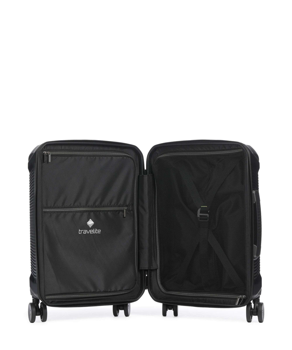 Travelite Millenium Spinner (4 wheels) black