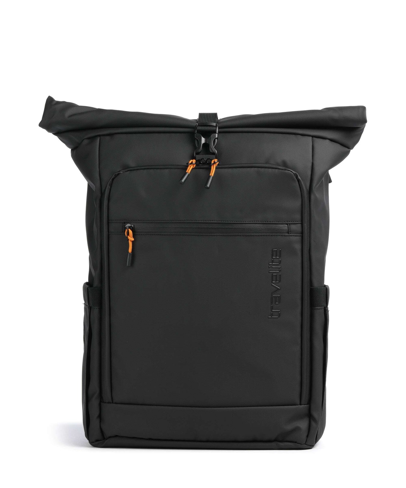 Travelite Briize M Rolltop backpack black