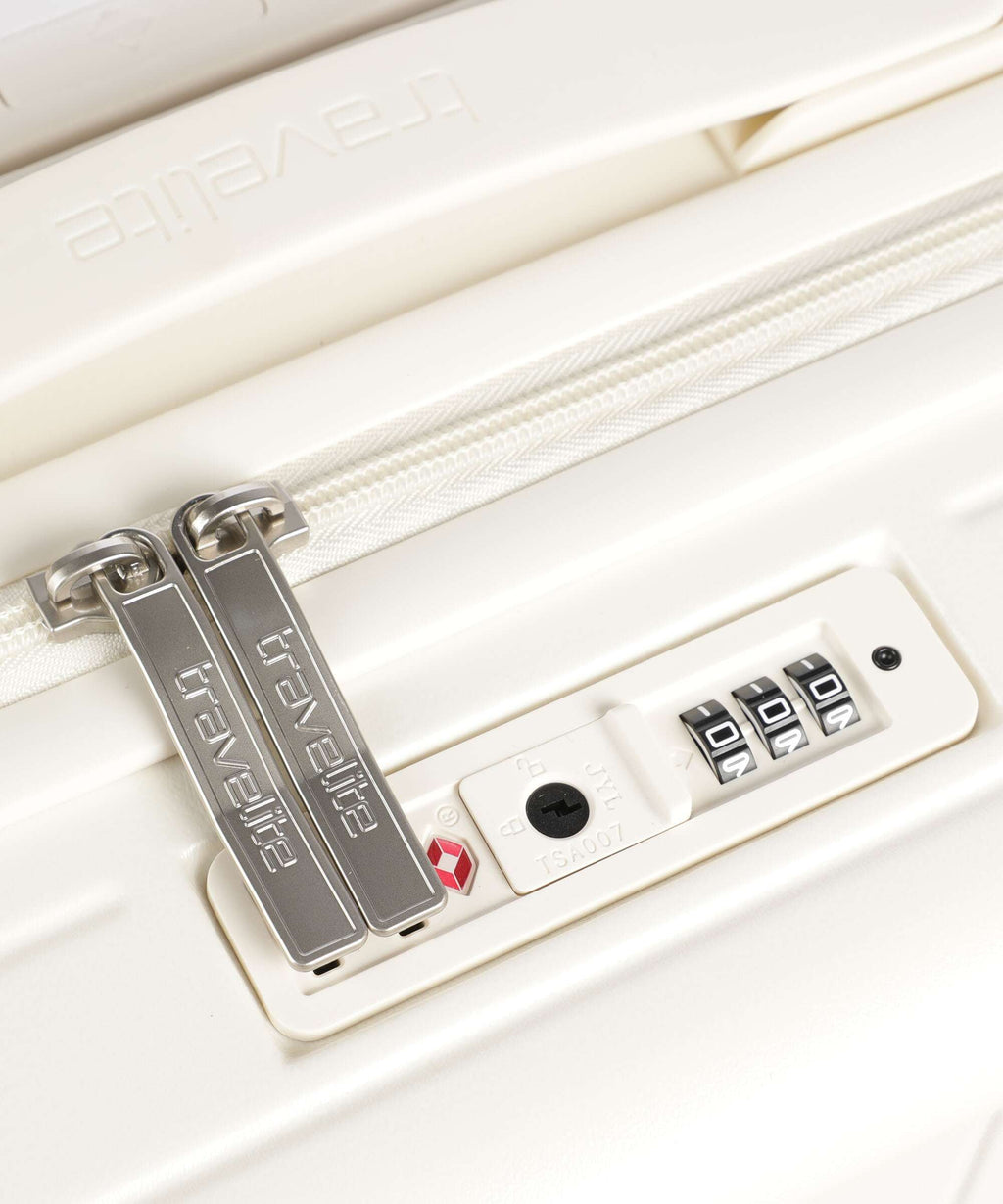 Travelite Panello Spinner (4 wheels) ivory