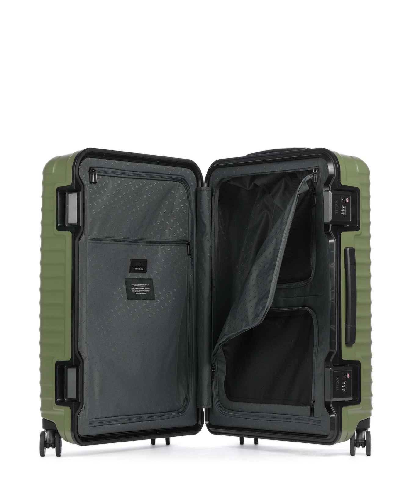 Titan Overseas Spinner (4 wheels) forest green