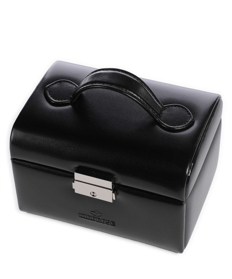 Windrose Merino Jewelry box schwarz