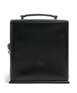 Windrose Merino 5 Etagen Schmuckkasten schwarz