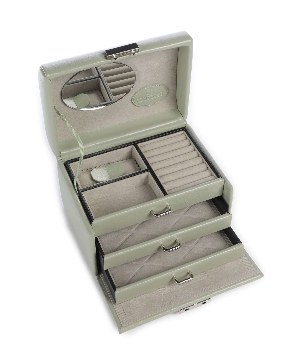 Windrose Merino Moda Jewelry box salbei