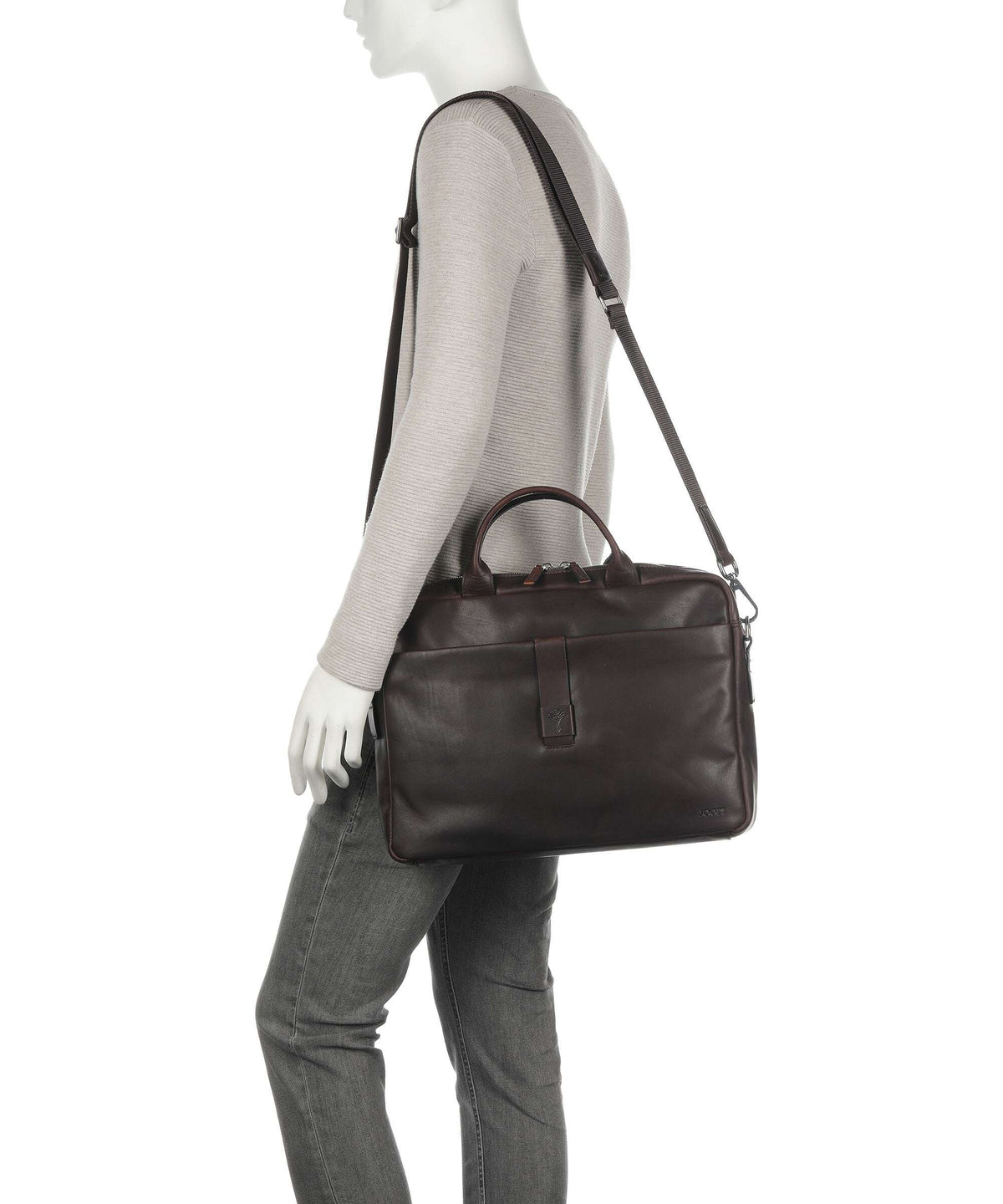 JOOP! Loreto Pandion Briefcase seal brown