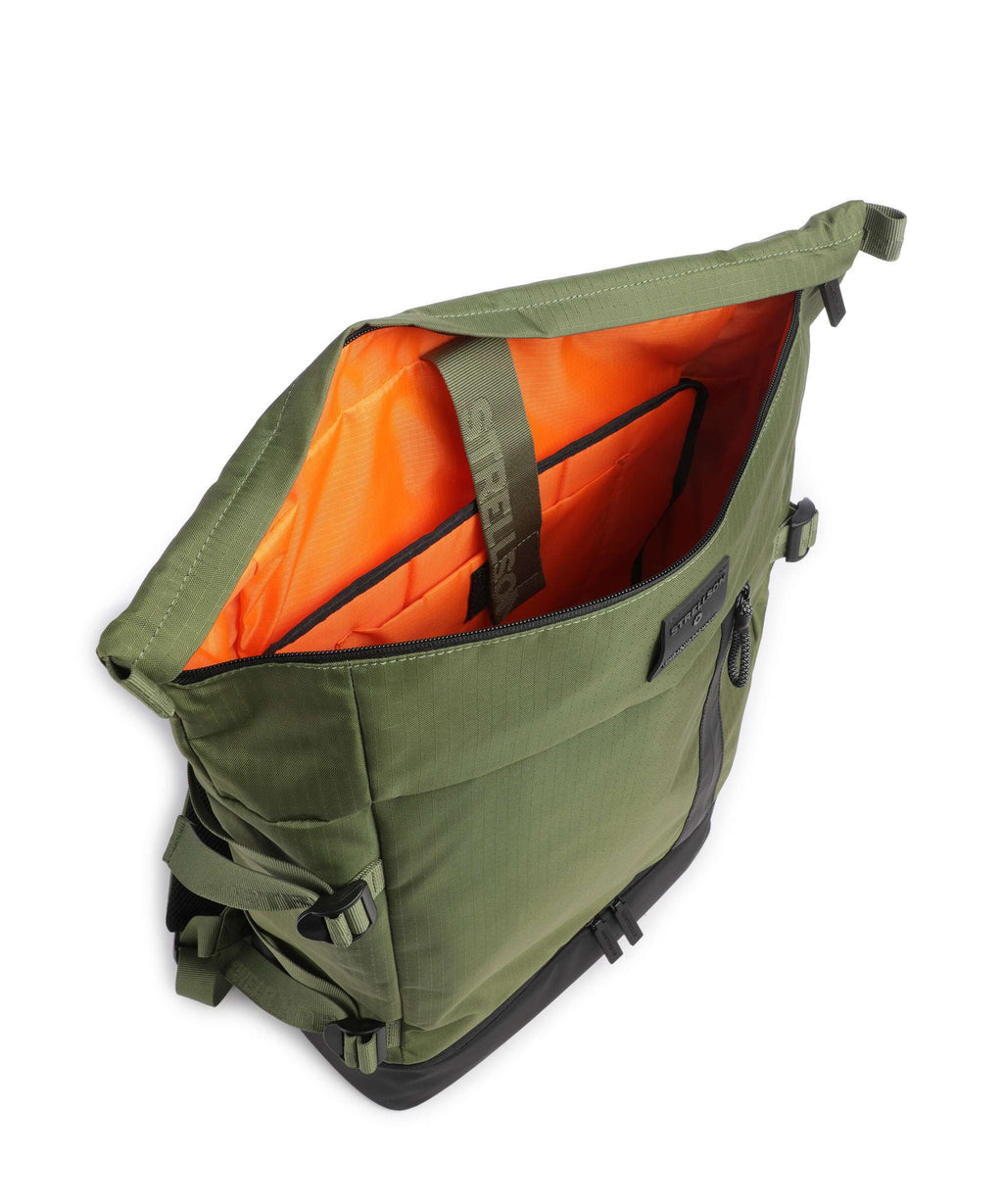 Strellson Northwood Rs Backpack dark olive