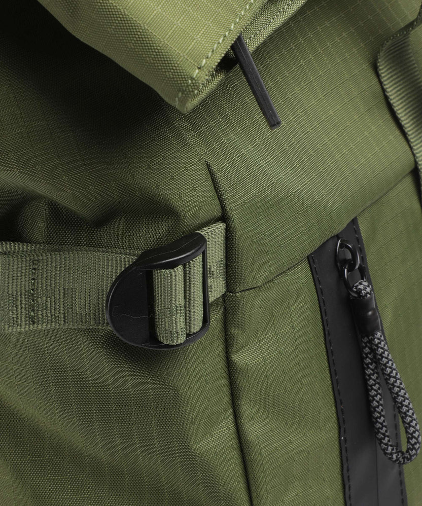 Strellson Northwood Rs Rolltop backpack dark olive