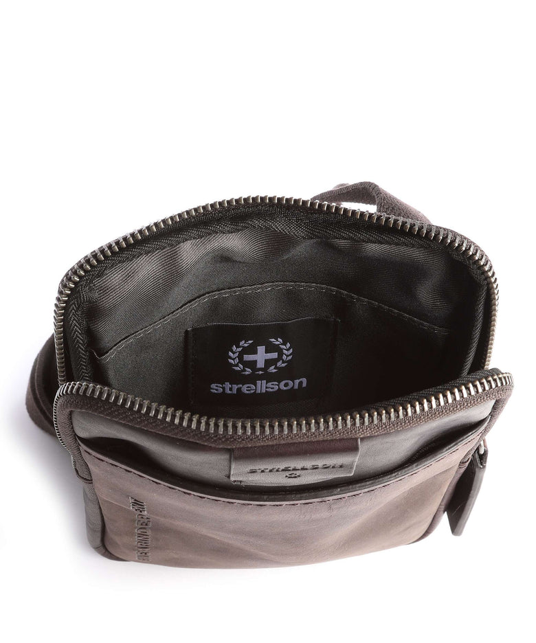 Strellson Brick Lane Crossbody bag dark brown