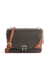 Aigner Diadora XS Sac porté épaule cognac brown