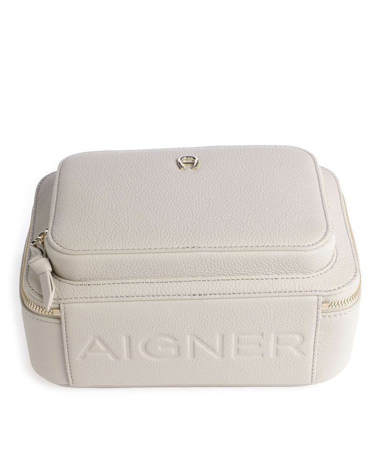 Aigner Zita S Crossbody bag pearl white