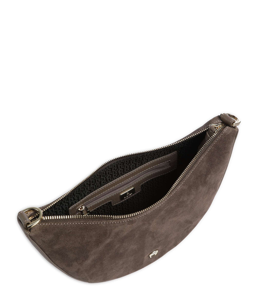 Aigner Zita S Crossbody bag coal brown