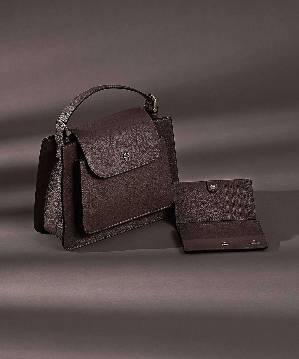 Aigner Delia S Handbag coal brown
