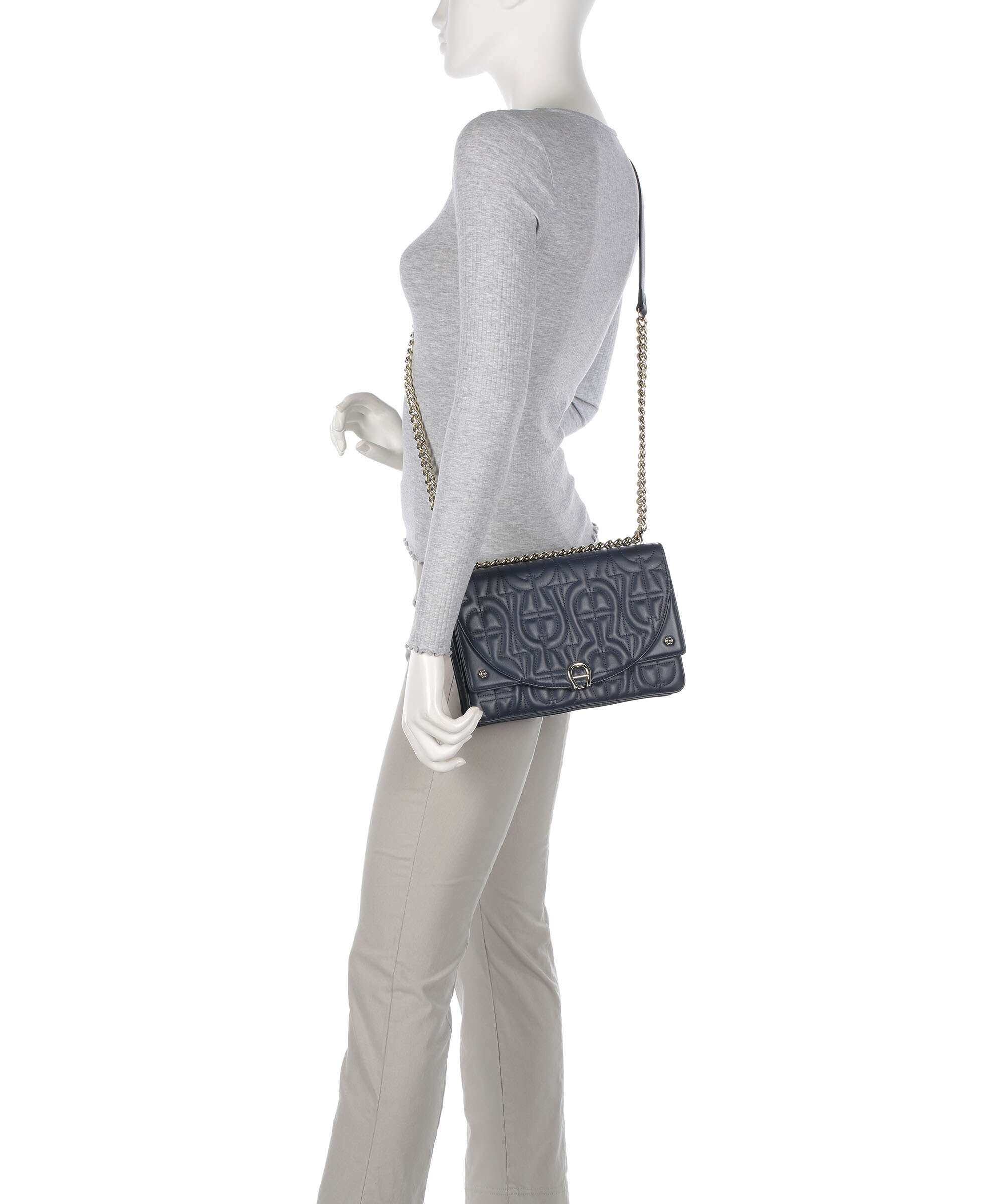 Aigner Diadora S Shoulder bag cosmic blue