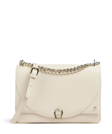 Aigner Diadora S Schultertasche macadamia white