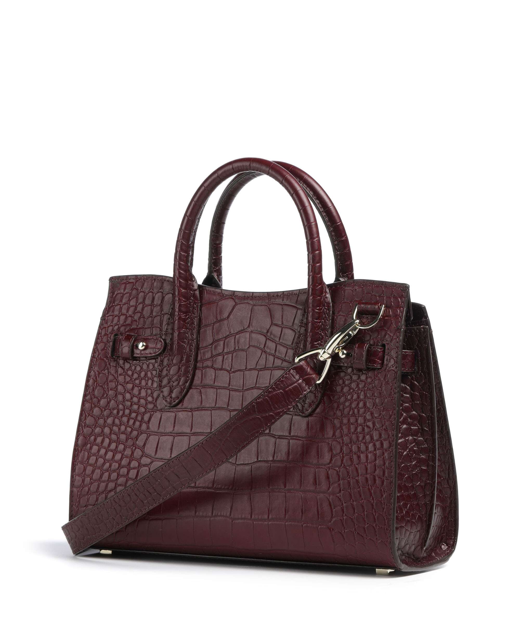Aigner Farah M Handbag port red