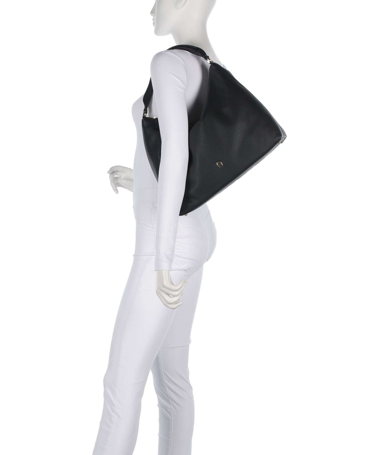 Aigner Zita M Hobo bag black