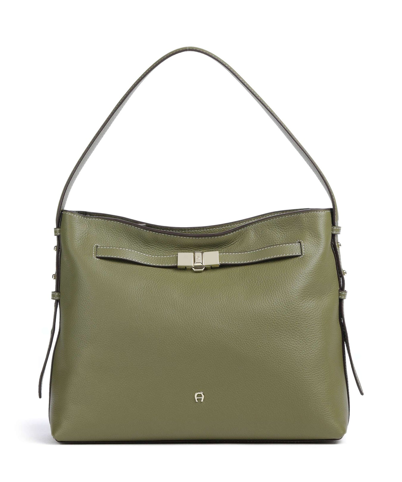 Aigner Farah M Hobo bag moss green