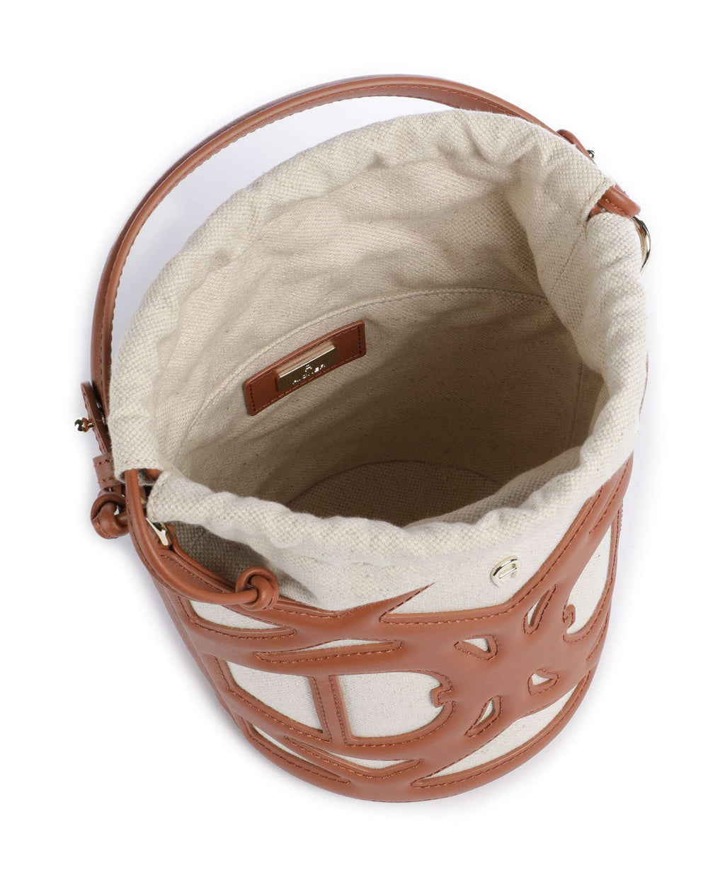 Aigner Azzurra S Bucket bag cognac brown