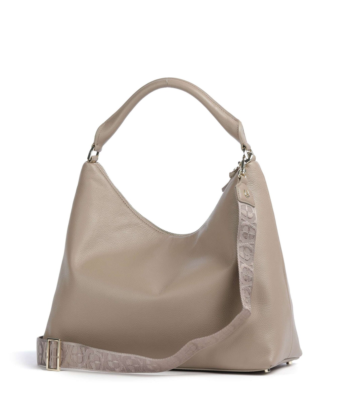 Aigner Zita M Hobo bag taupe