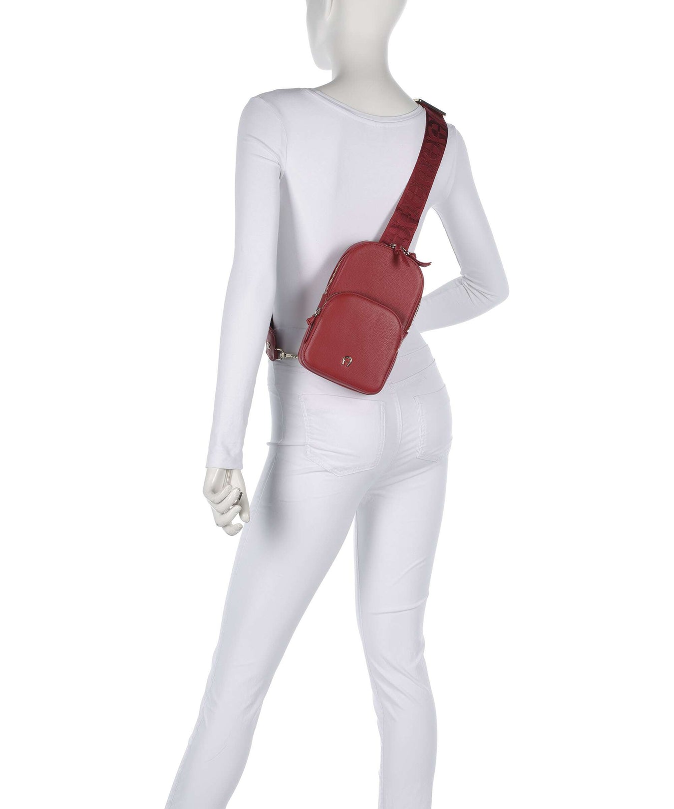 Aigner Zita Sling bag burnt red