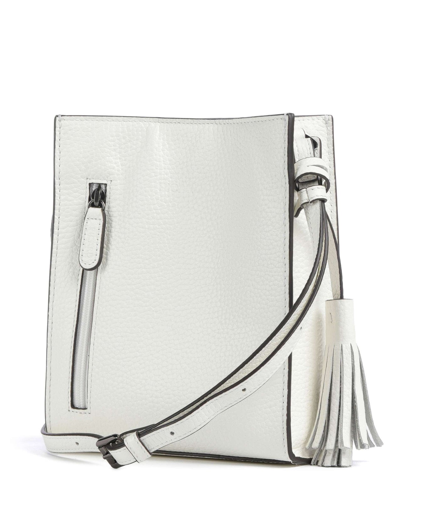 Picard Peephole Crossbody bag white lily