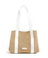Marc O'Polo Runja Borsa shopper white cotton