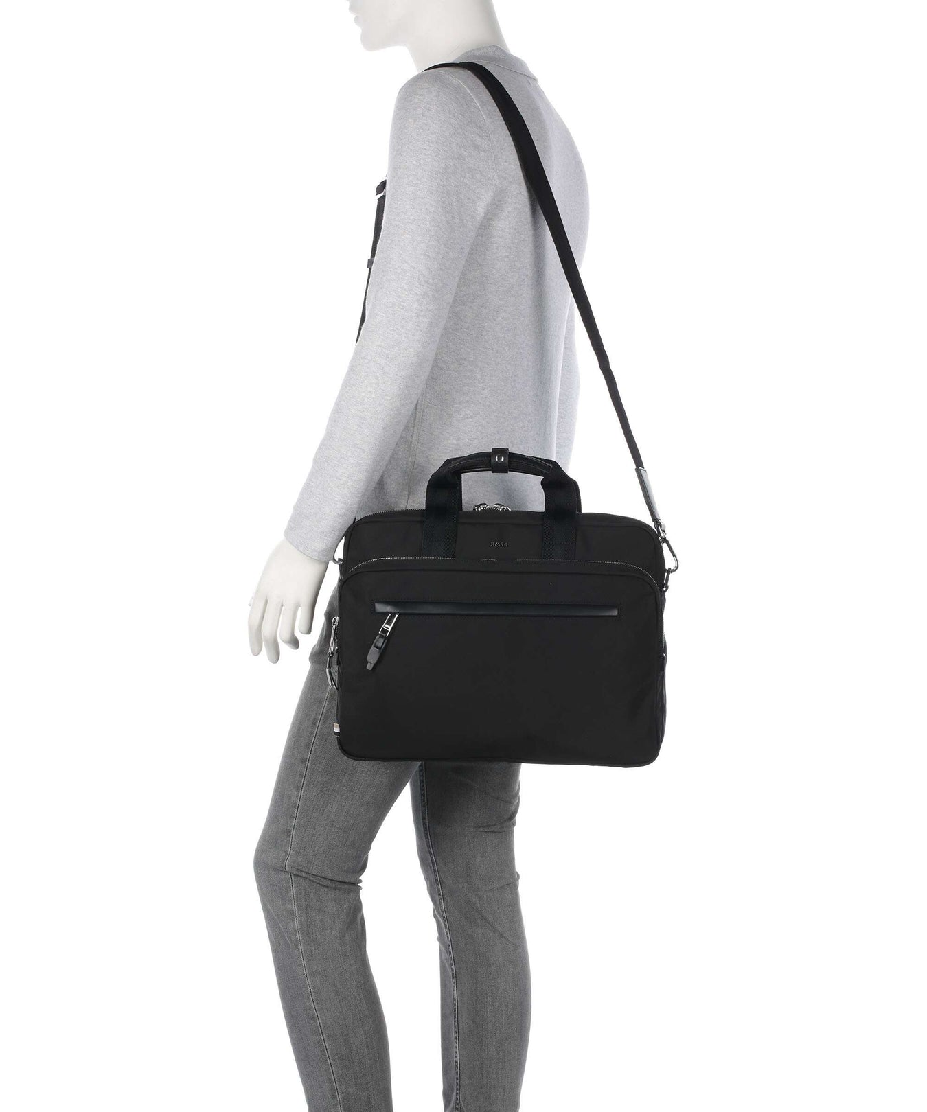 BOSS Highway Briefcase black