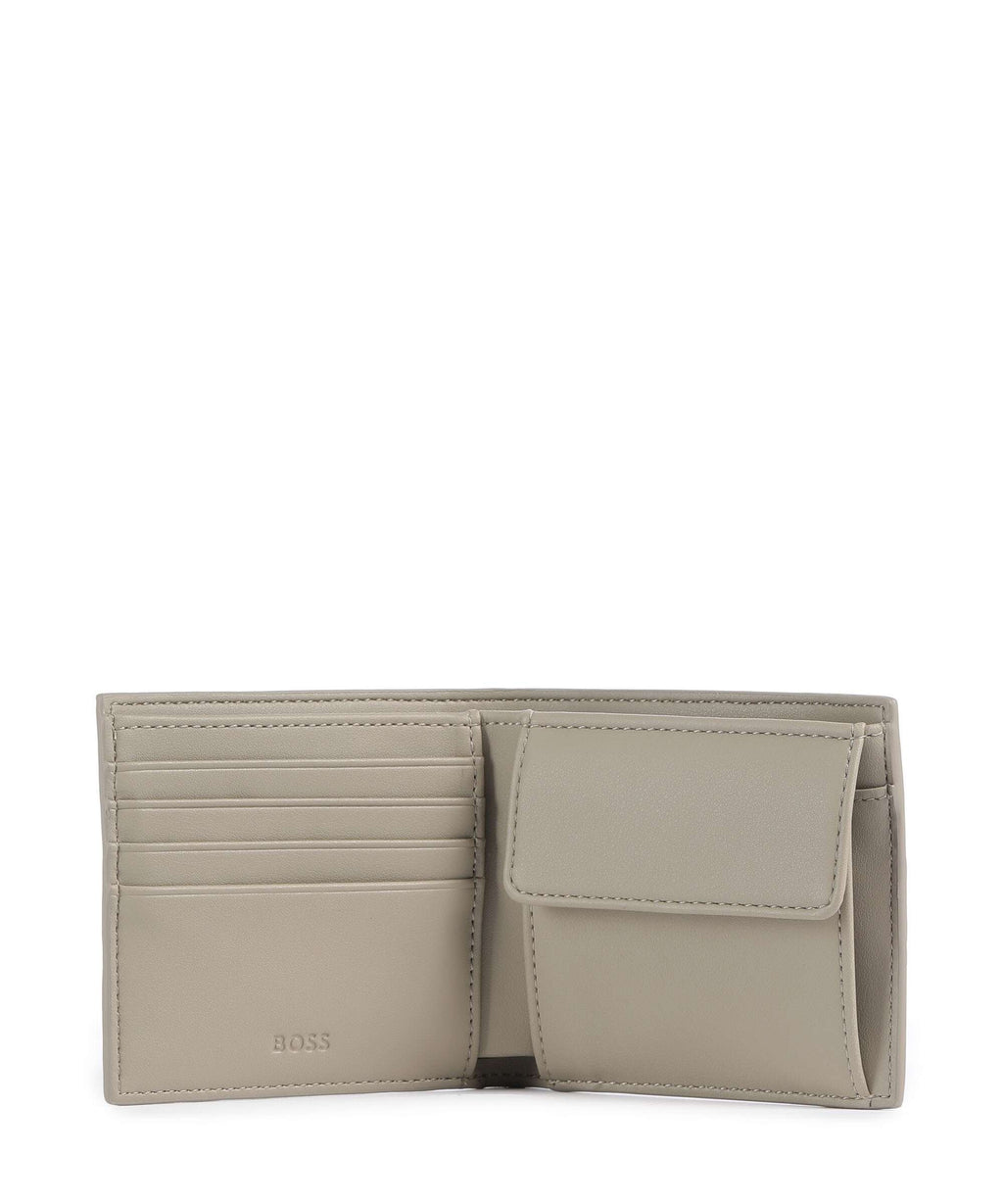 BOSS Ray RFID Wallet dark beige