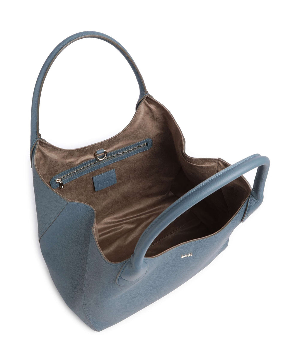 BOSS Lenah Tote bag open blue