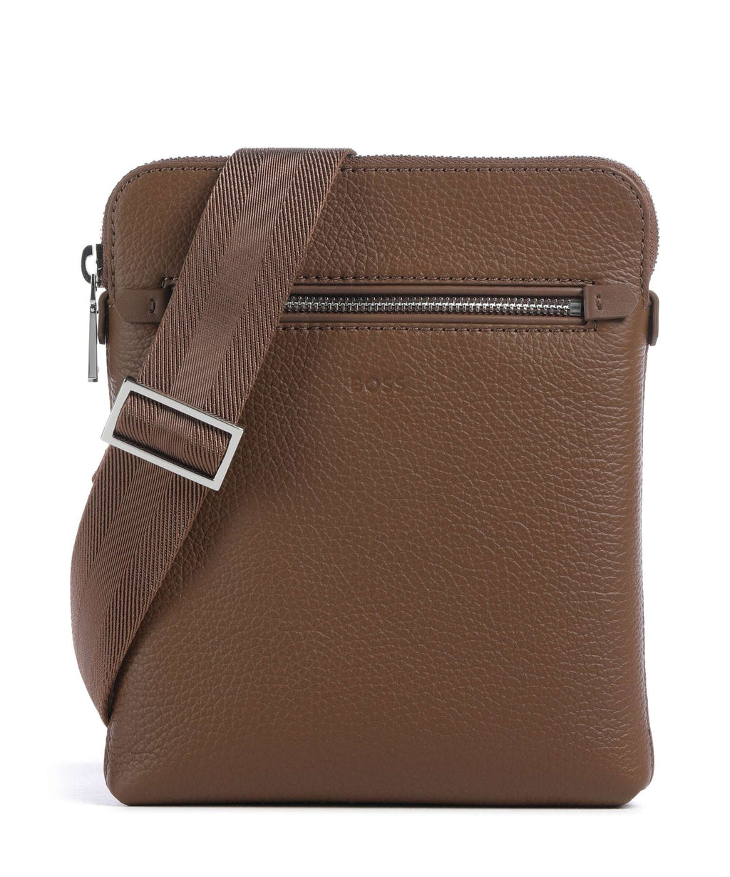BOSS Crosstown Crossbody bag medium brown