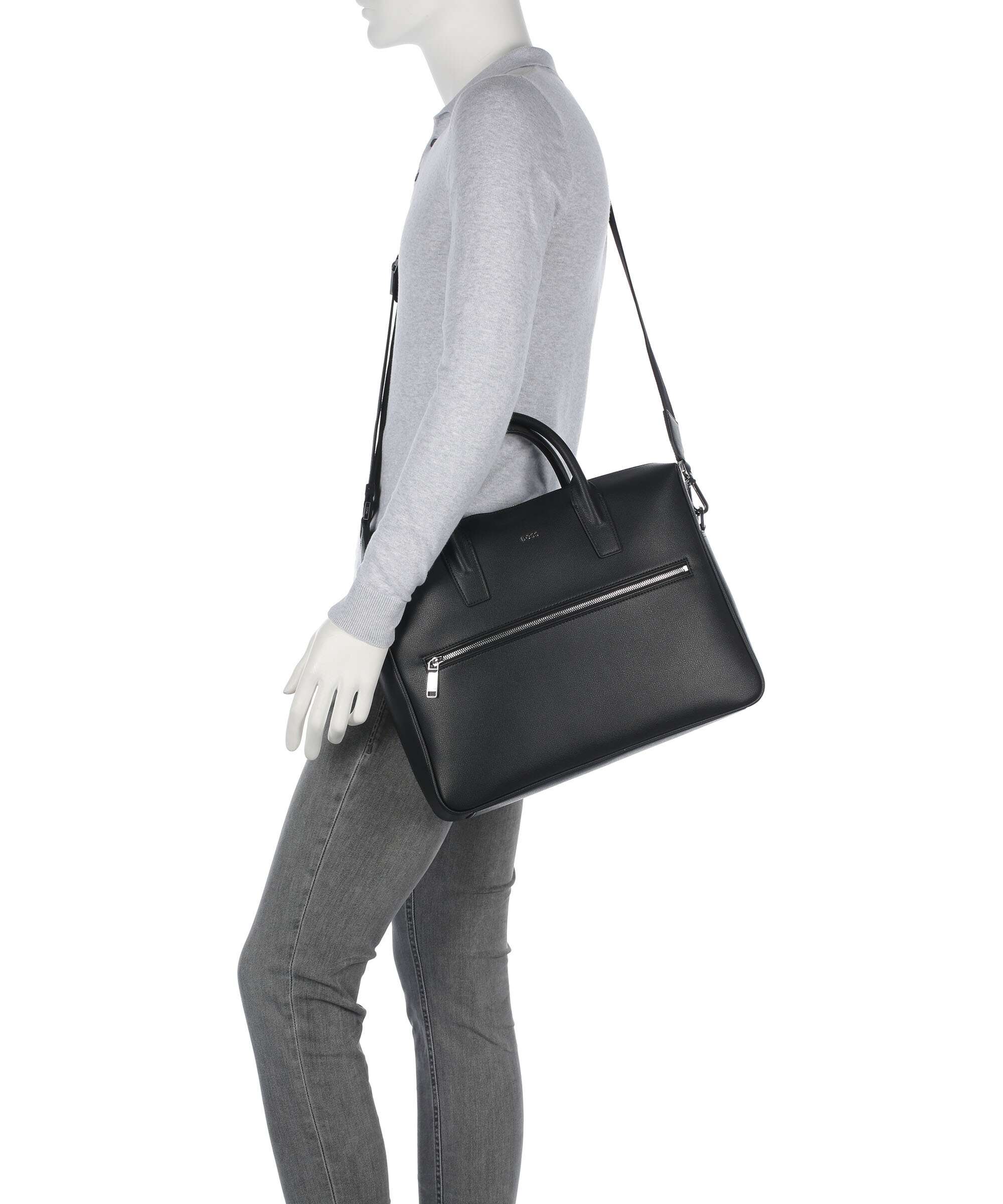 BOSS Daxter Briefcase black