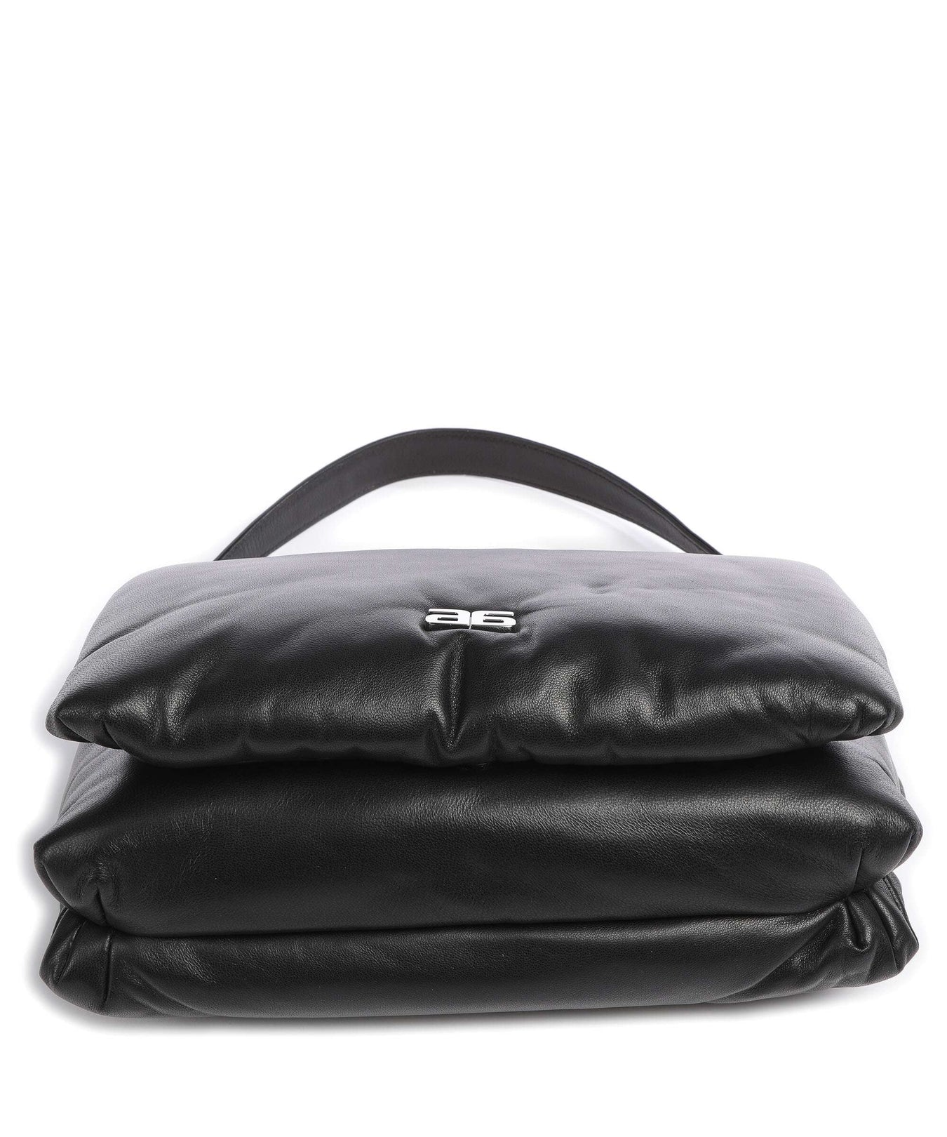 Abro Piuma_Lucido Puffer Shoulder bag black/nickel