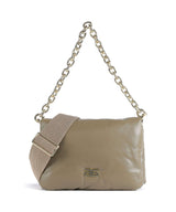 Abro Piuma_Lucido Puffer Sac porté épaule siena