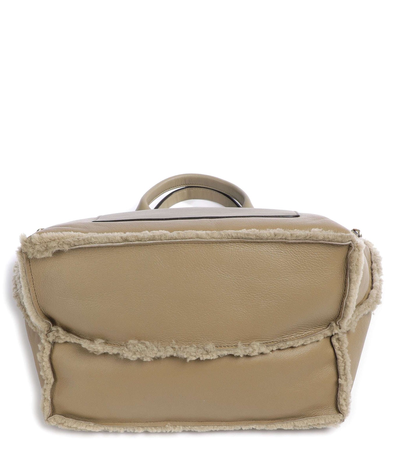 Abro Shearling Raquel Handbag siena