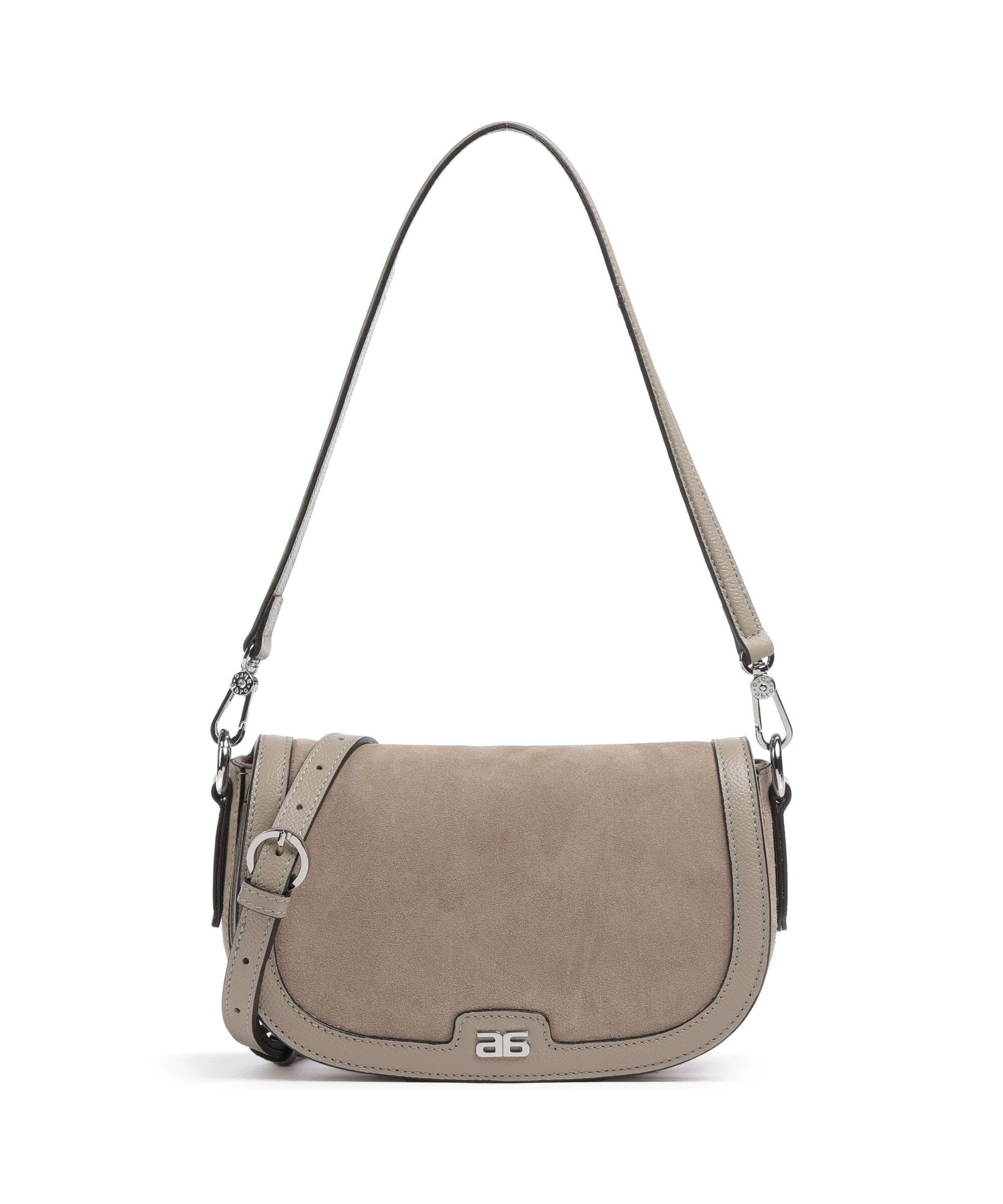 Abro Suede Rosalia Shoulder bag siena