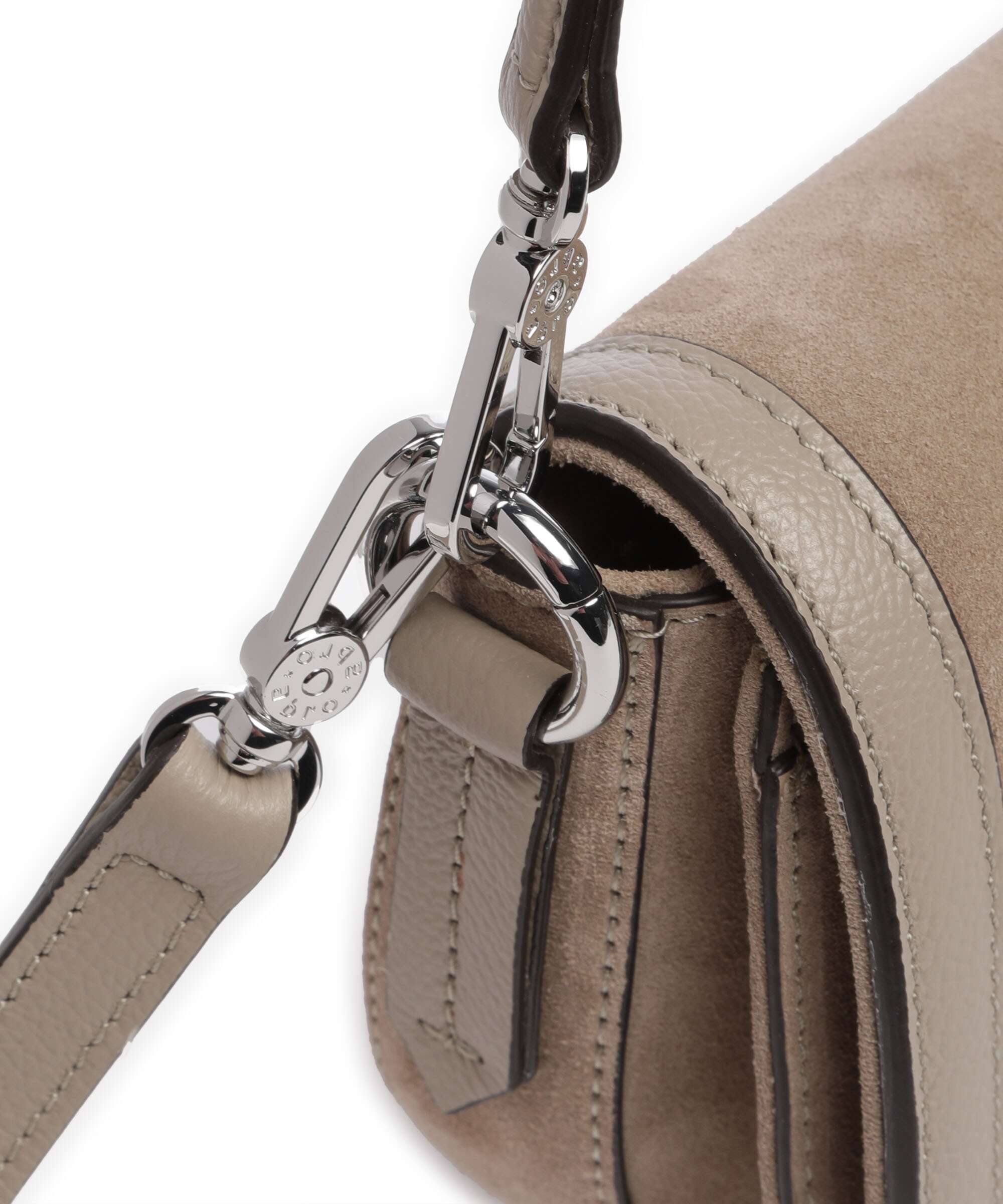Abro Suede Rosalia Shoulder bag siena