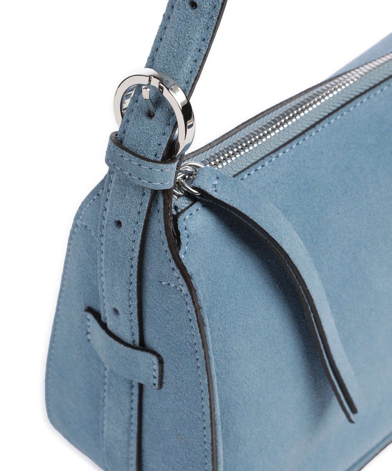 Abro Suede Best Friend Shoulder bag blue