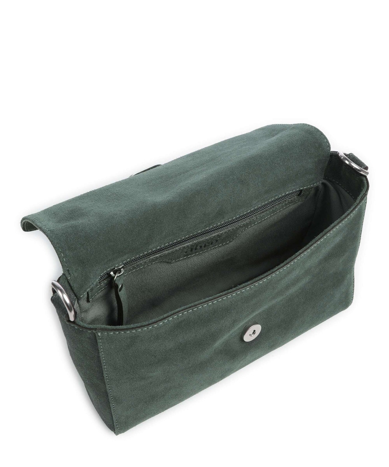 Abro Suede Temi Shoulder bag sage