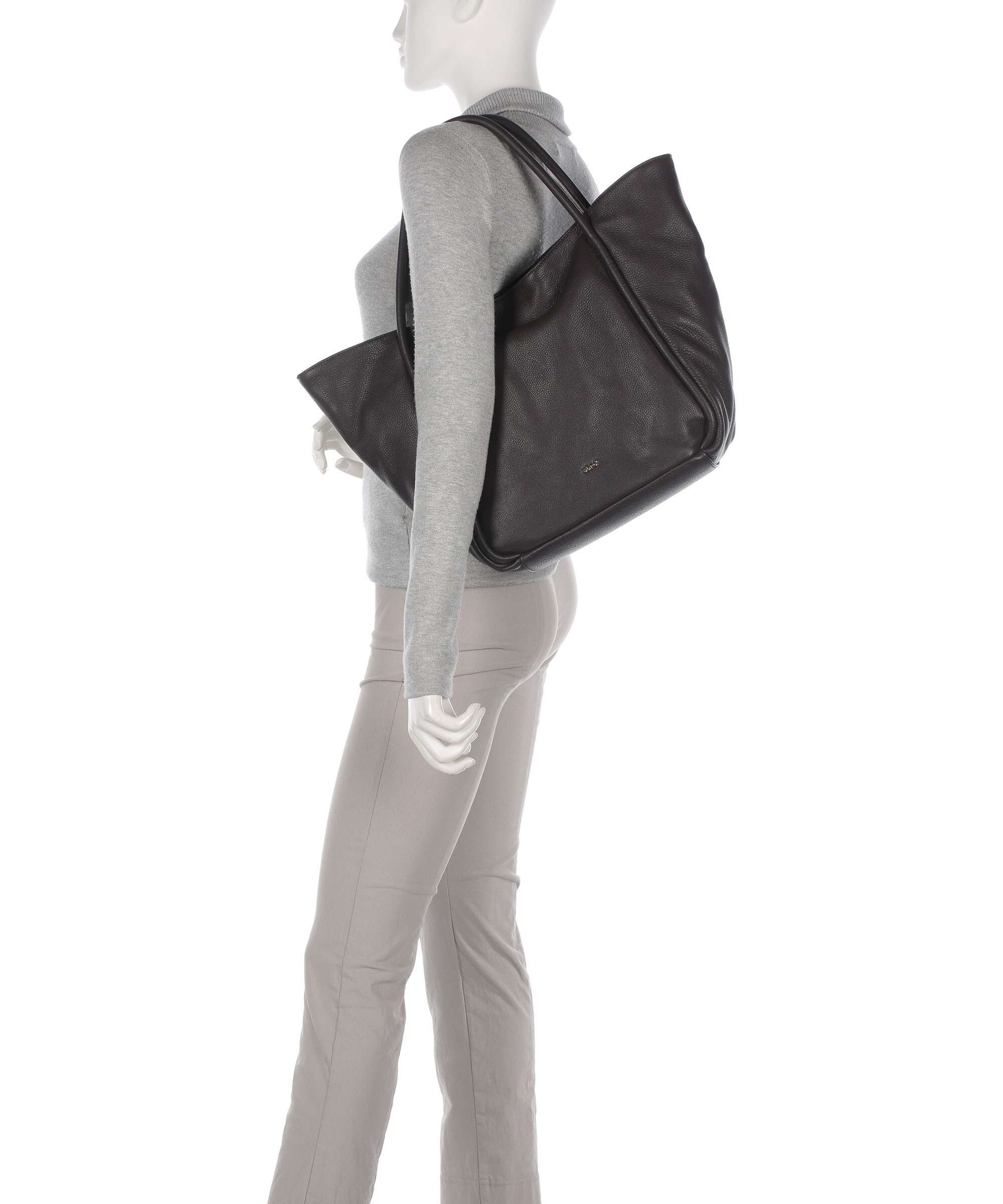 Abro Dalia Willow Tote bag brown