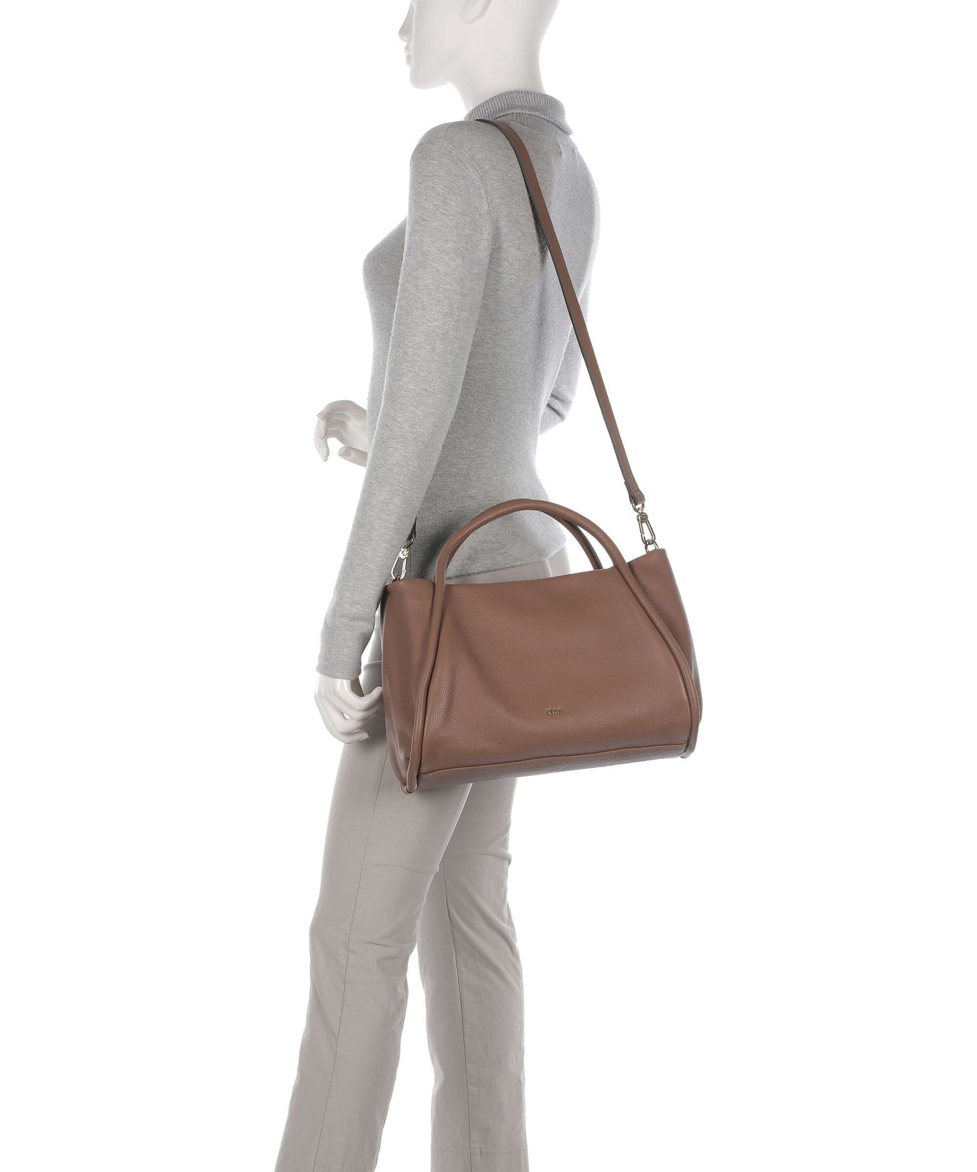 Abro Dalia Willow Handbag camel