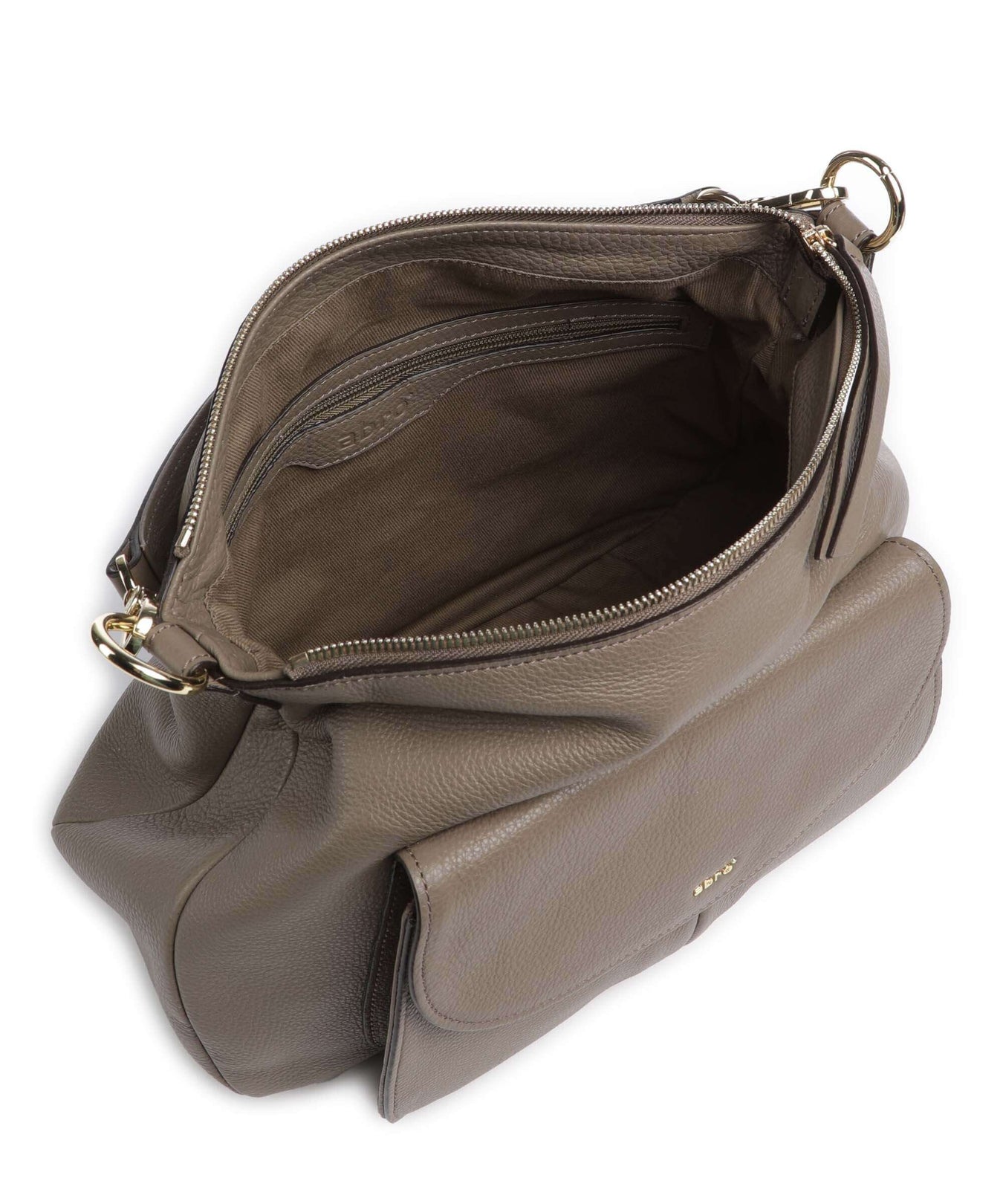 Abro Dalia Evelyn Hobo bag taupe