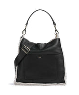 Abro Shearling Raquel Sac fourre-tout black/white