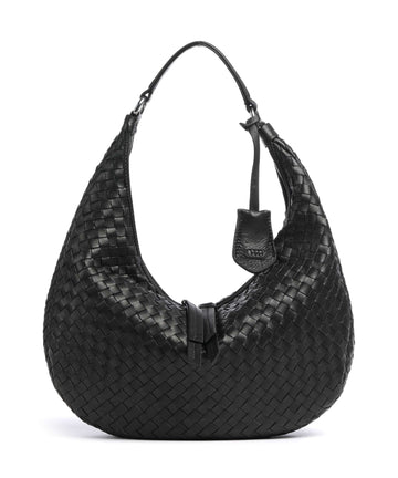 Abro Piuma Nana Beuteltasche black/nickel