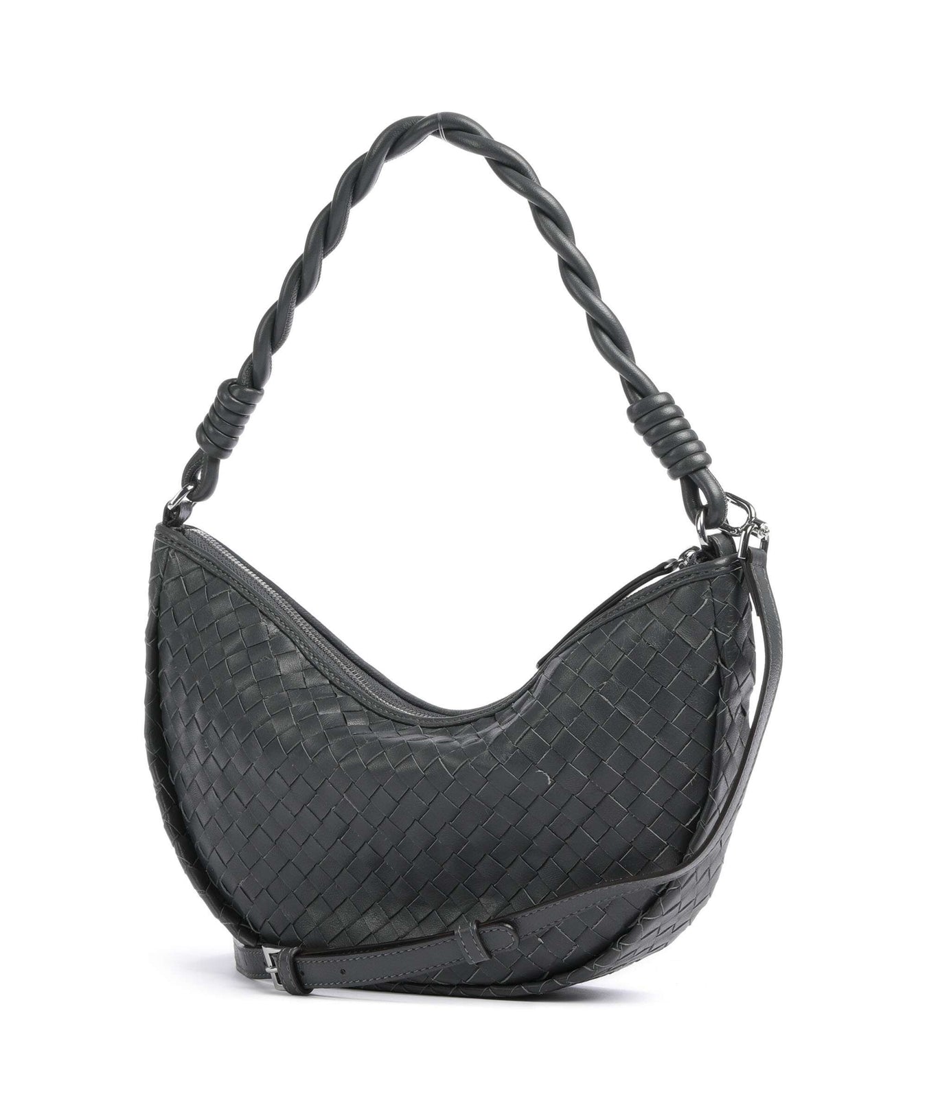 Abro Piuma Moon Shoulder bag grey