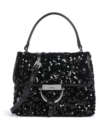 Abro Sequins Temi Sac à main black/nickel
