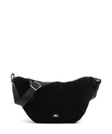 Abro Shearling By My Side Umhängetasche black/gold