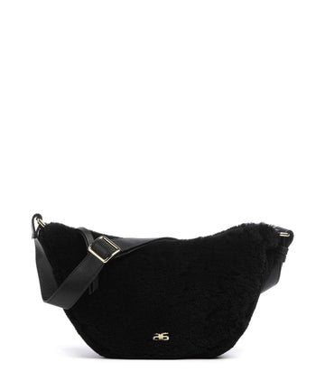 Abro Shearling By My Side Sac bandoulière black/gold