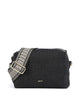 Abro Raffia Kaia Crossbody bag black/gold