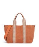Abro Raffia Kaia Borsa shopper orange